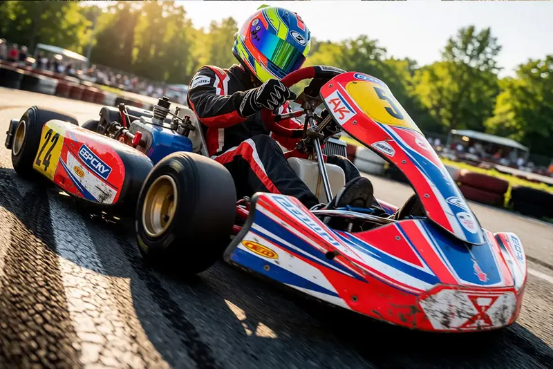 Gokart på taket av Miramar