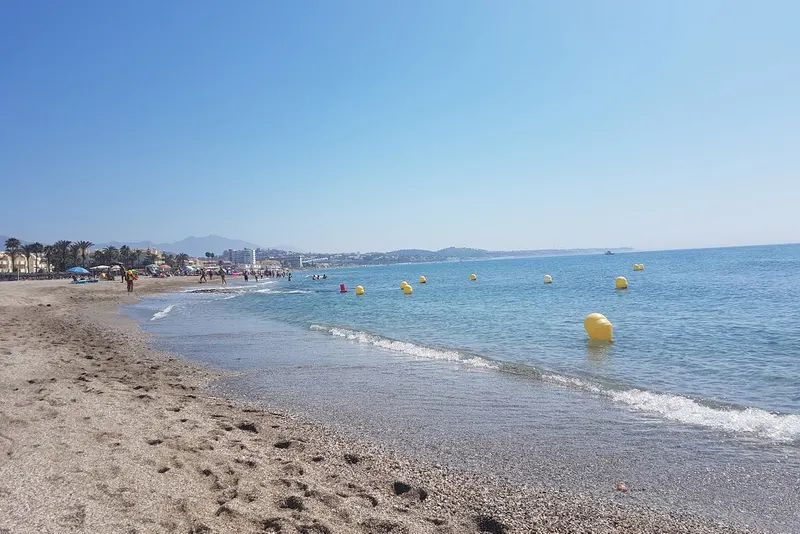 Stranden i La Cala de Mijas
