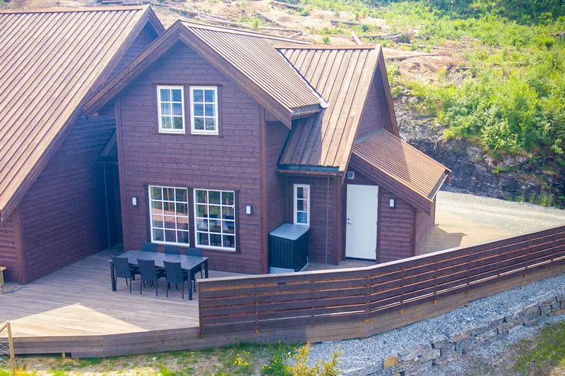 Sansel Cabin på Voss om sommeren